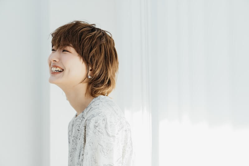 透明感のある夏色ヘアカラー
